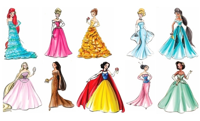 new disney princess designs