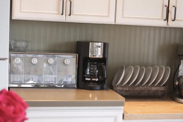 Kitchen Backsplash Using Beadboard Wallpaper Transform Your Home On A