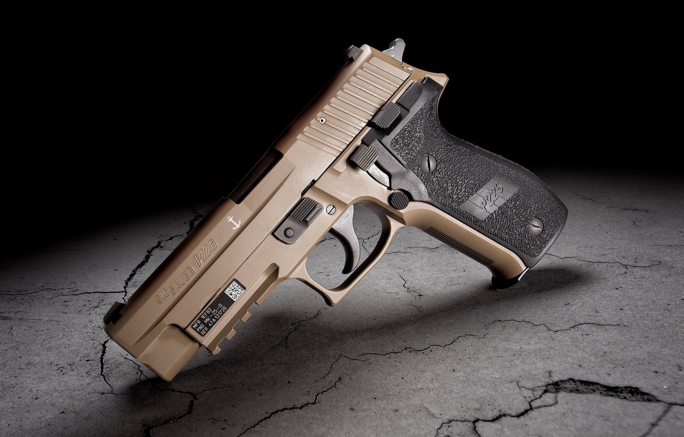 Wallpaper Gun Background Sig Sauer P226 Mk25 Image For