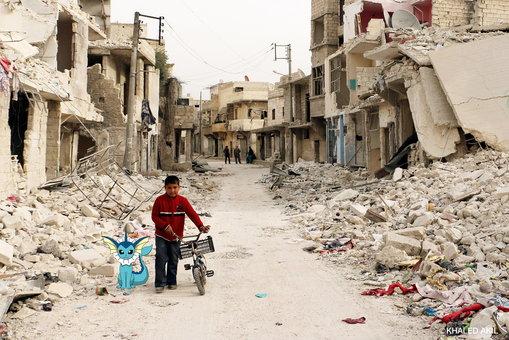 Pokemon Go In Syria Part Khaled Akil