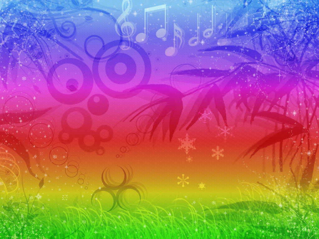HD iPhone Cute Desktop Wallpaper Lighting Rainbow
