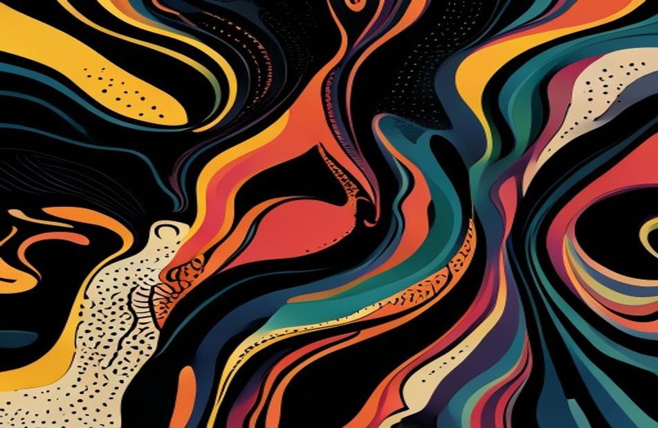 Black And Color Wallpaper