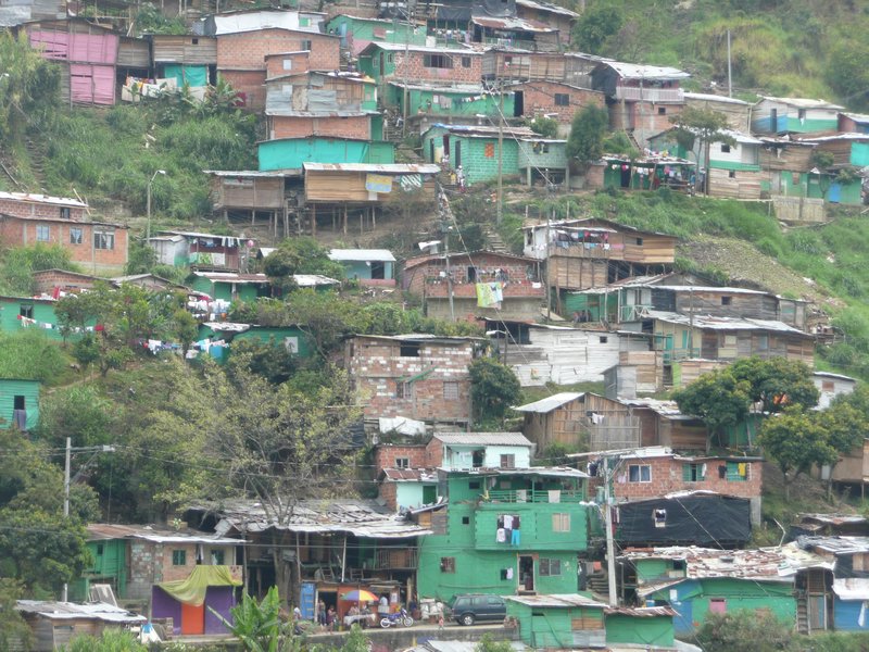 Sloppenwijk In Medellin Photo