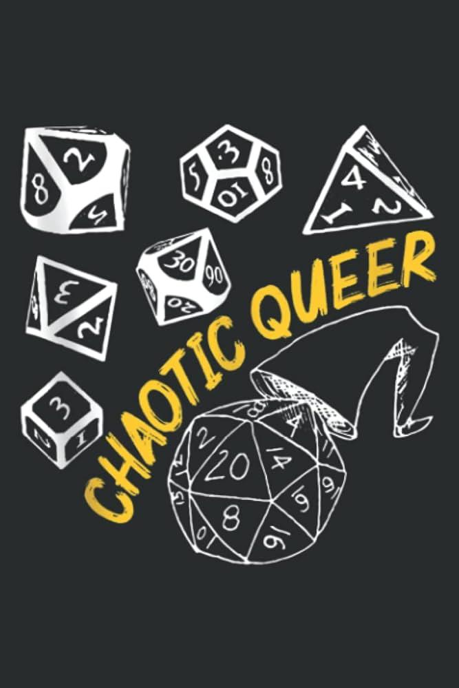 Amazon Chaotic Queer Funny Lgbtq Lgbt Gay Dice Tabletop