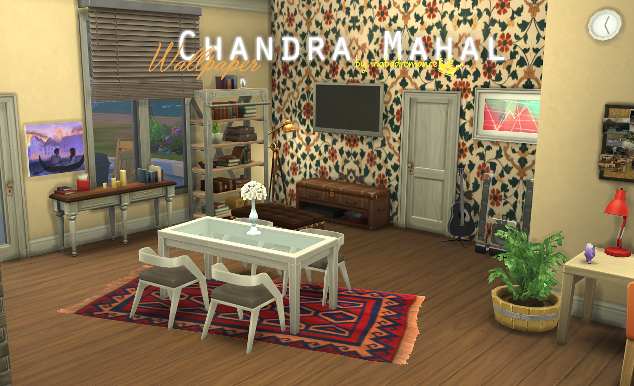 My Sims Indian Inspired Wallpaper By Inabadromance