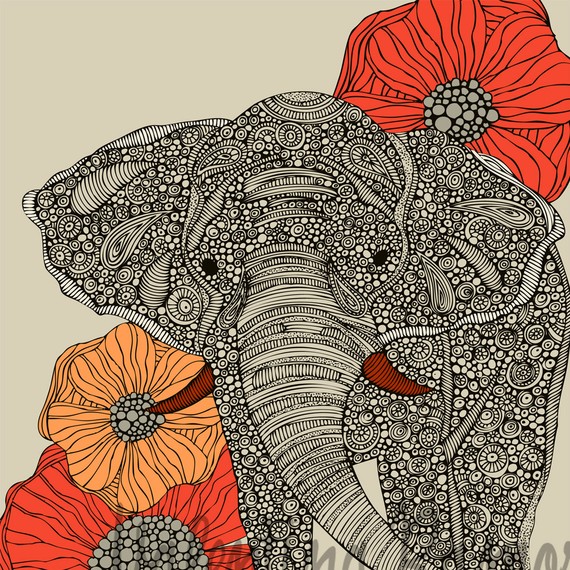 The Iconic And Majestic Elephant Presented In Wonderful Prints