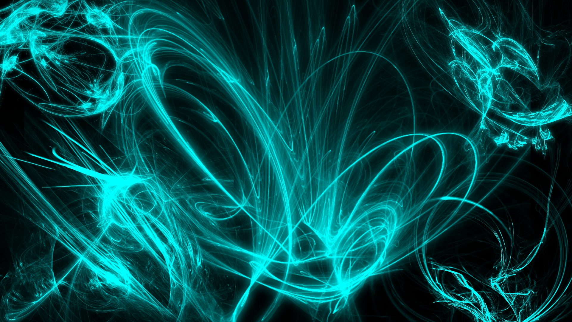 Teal Abstract Wallpaper Blue By