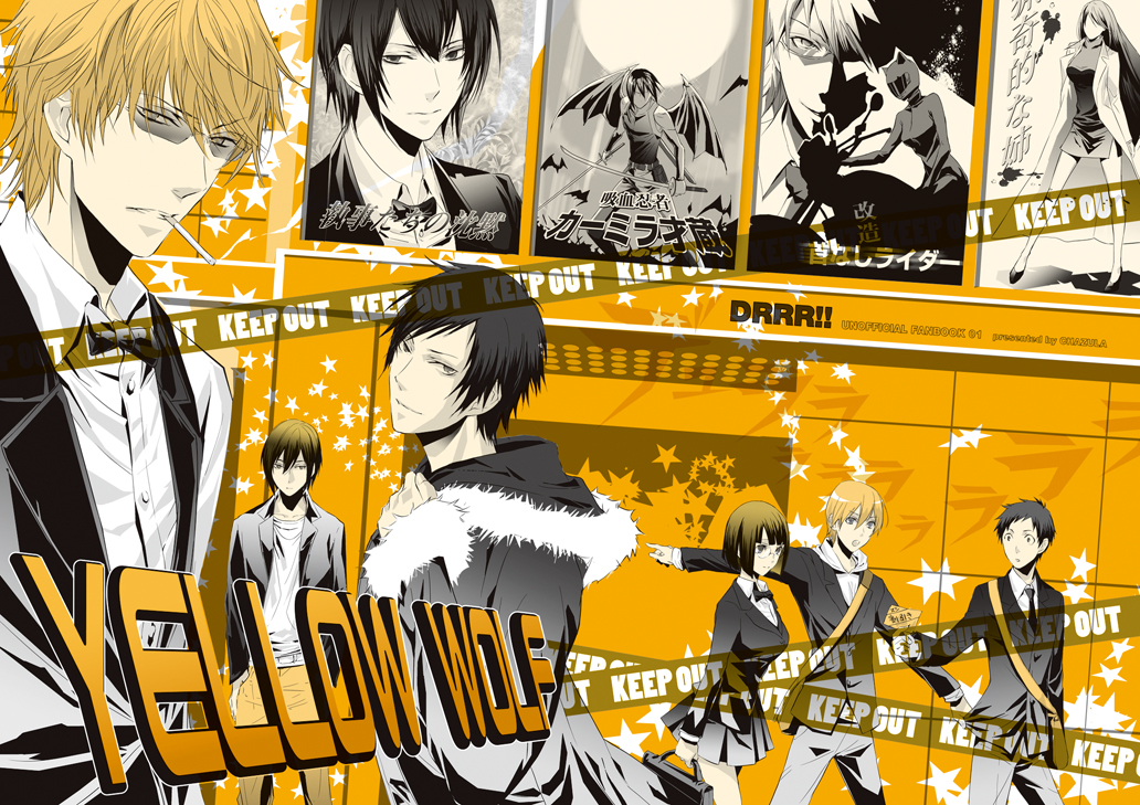 You Are Ing Durarara HD Wallpaper Color Palette Tags