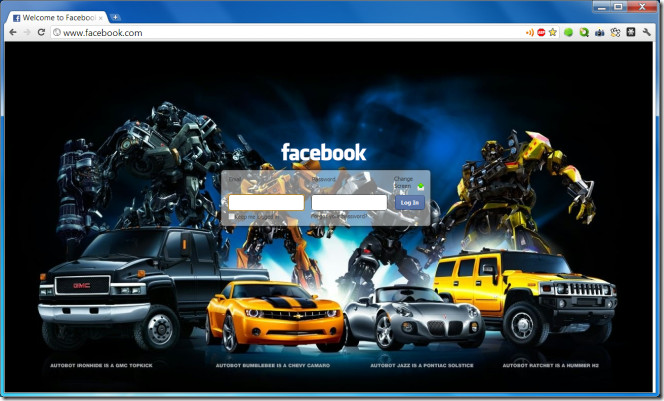 Fb Refresh Changes Login Background Chrome