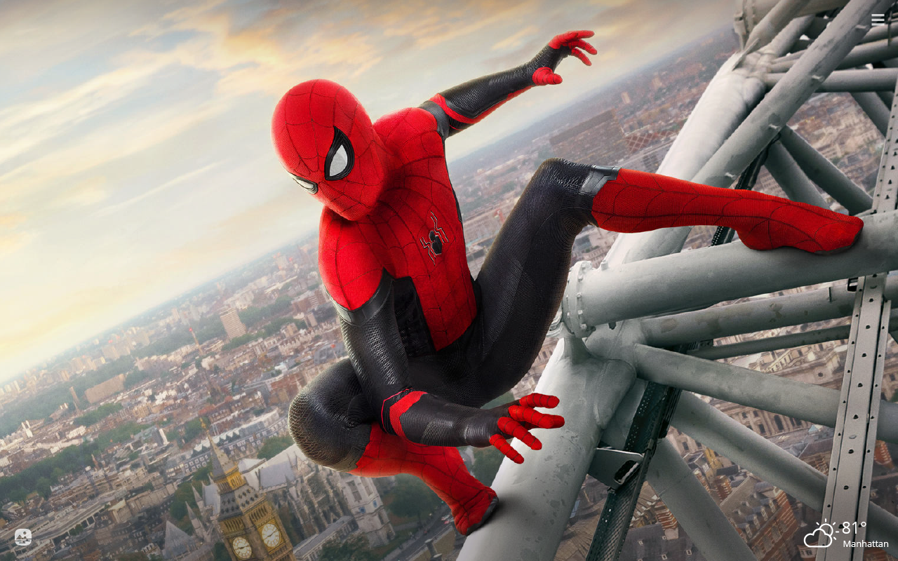 Spider Man Far From Home HD Wallpaper New Tab Theme Playtime