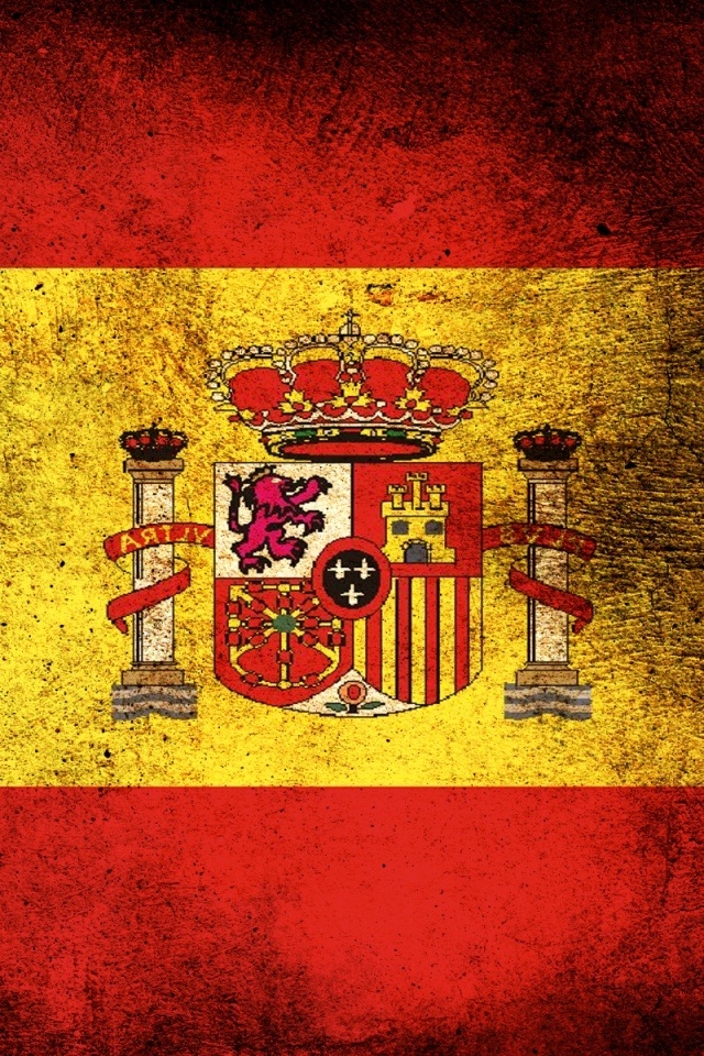 Flag Of Spain iPhone HD Wallpaper