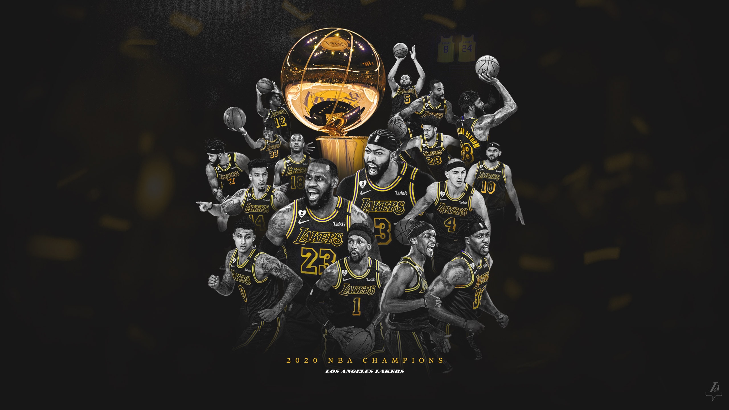 37+ Los Angeles Lakers NBA Champions 2020 Wallpapers ...