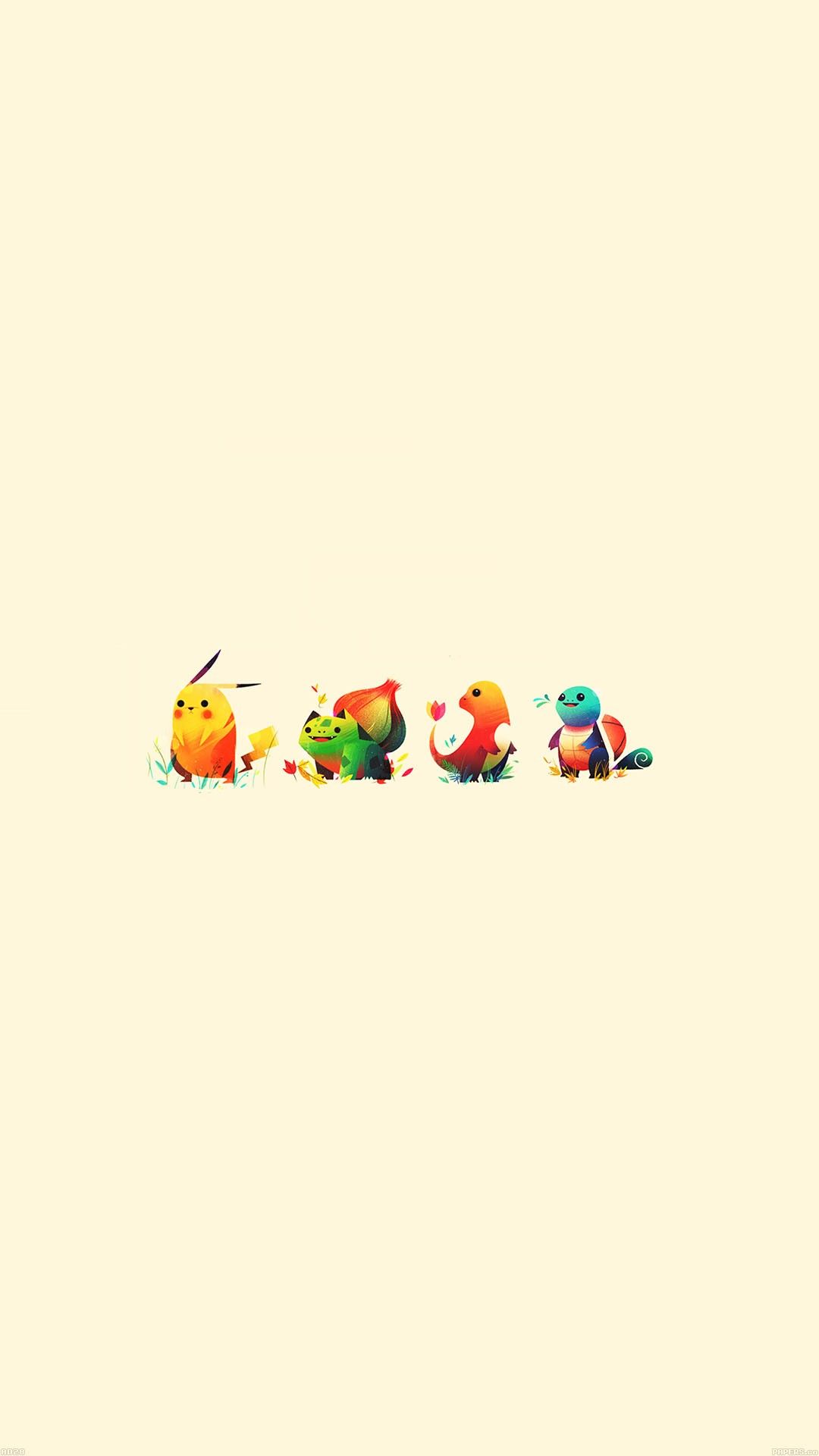 Cute Pokemon iPhone Wallpaper Top