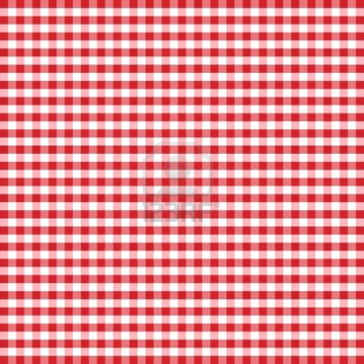 29] Red and White Checkered Wallpaper on