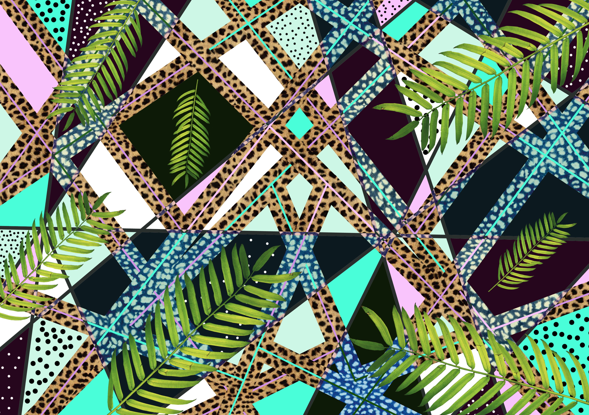Background Pattern Artist Designer African Tropical Aiwaiwa Society6