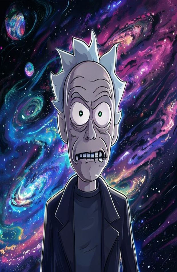 Evil Morty Wallpaper