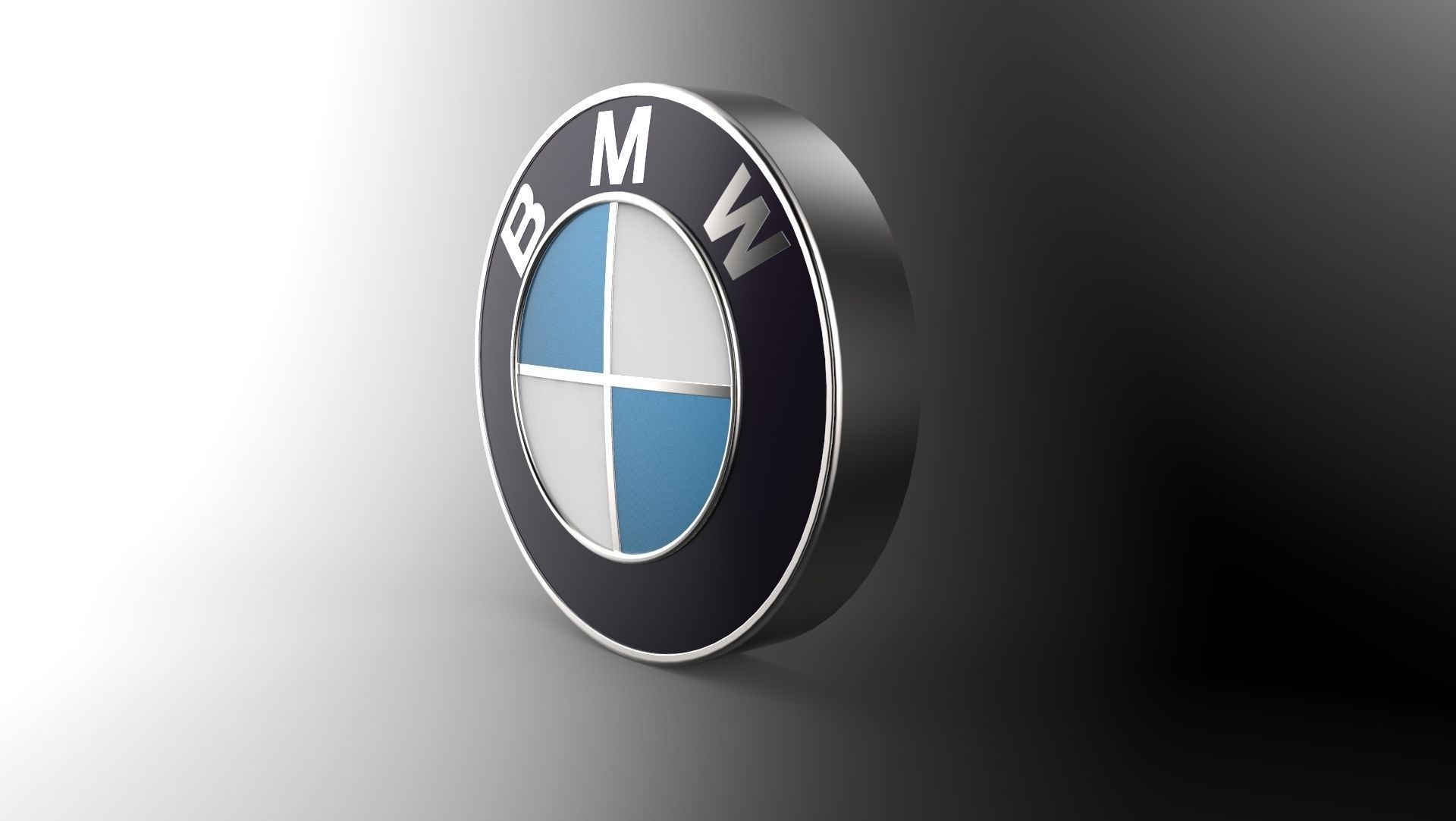 Bmw Logo 3d Widescreen Wallpaper Px