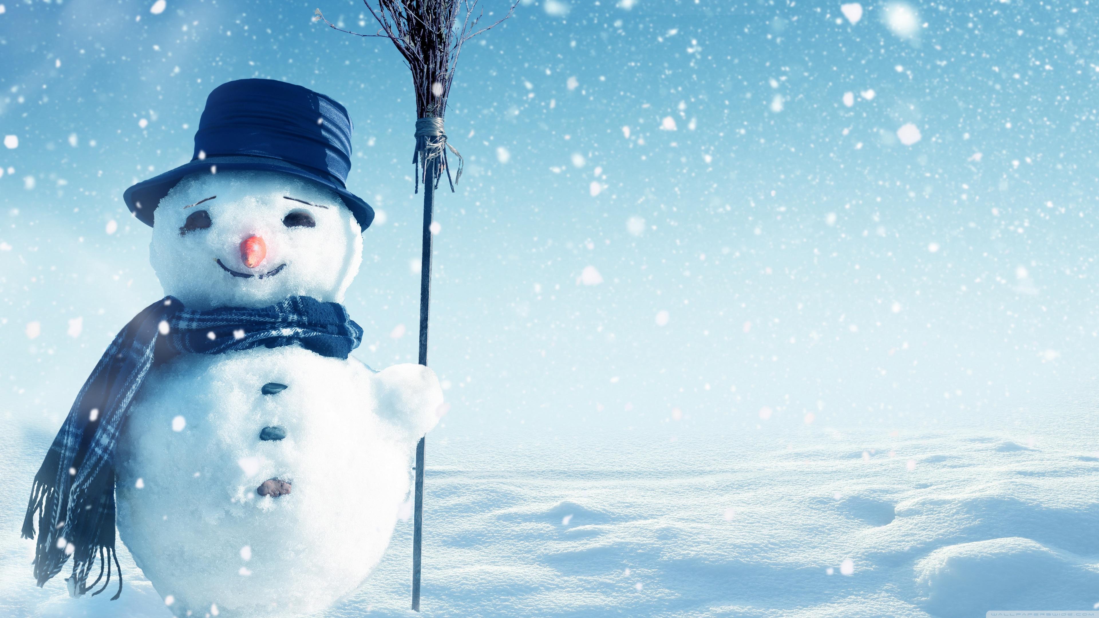 Happy Winter Holidays Ultra HD Desktop Background Wallpaper for 4K
