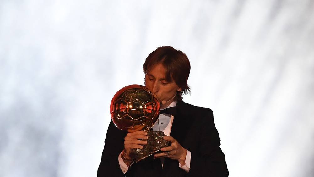 Luka Modric Wins The Ballon D Or Real Madrid Star Ends Decade Of