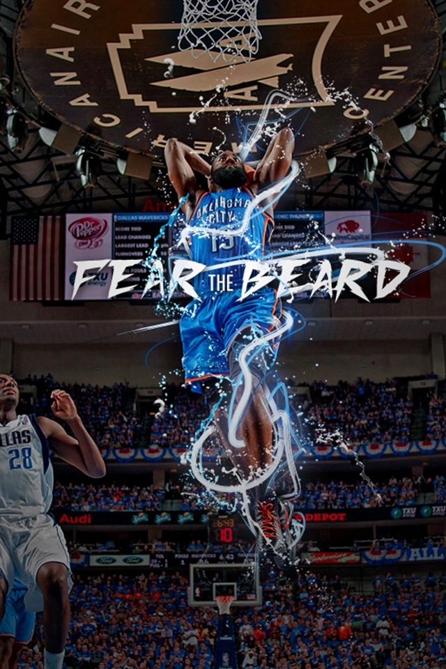James Harden Dunk iPhone Wallpaper And 4s
