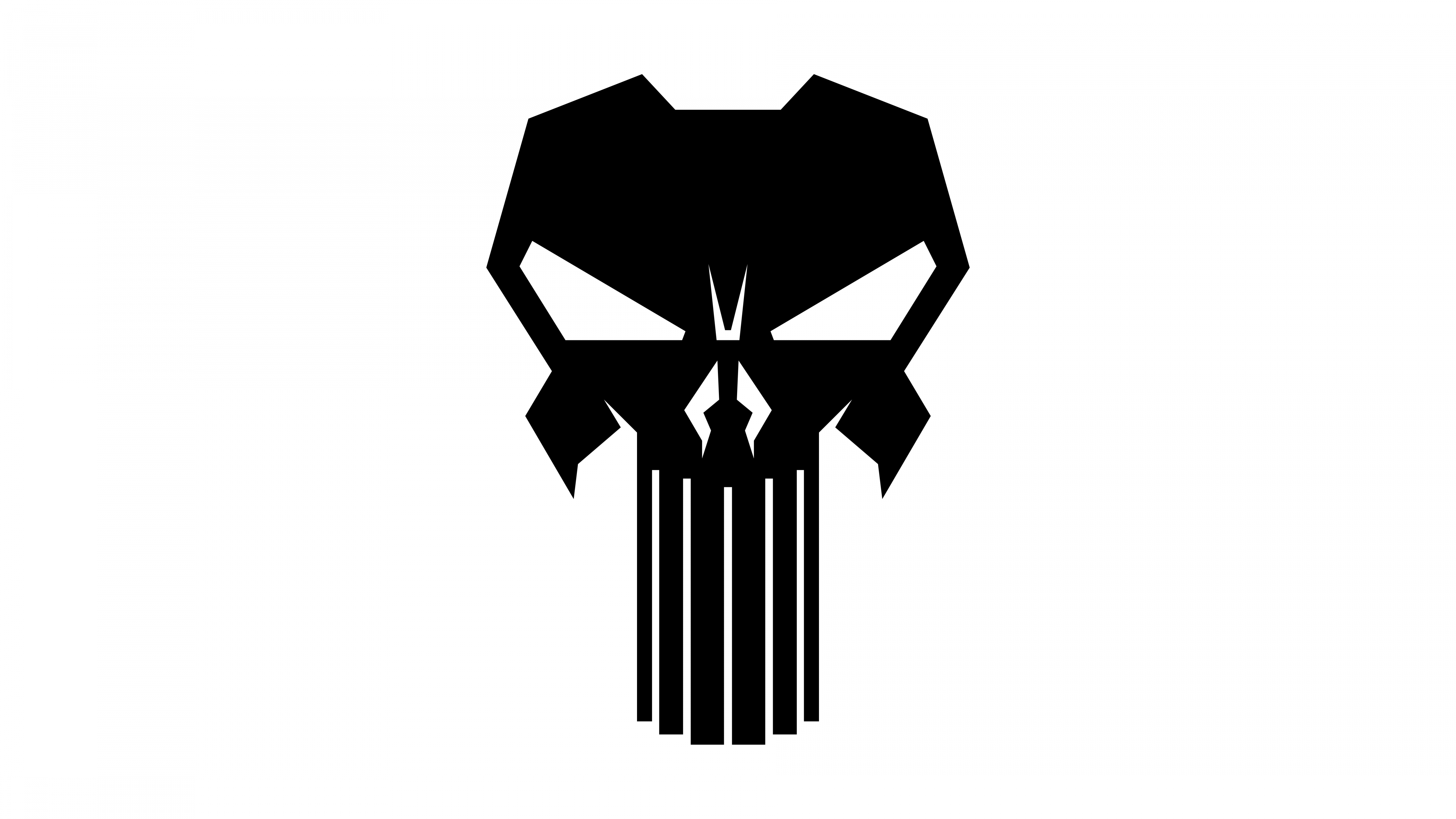 The Punisher Logo Wallpaper 4k Pc