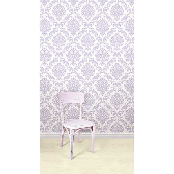 Purple Ariel Peel And Stick Wallpaper   By NuWallpaper 600x600