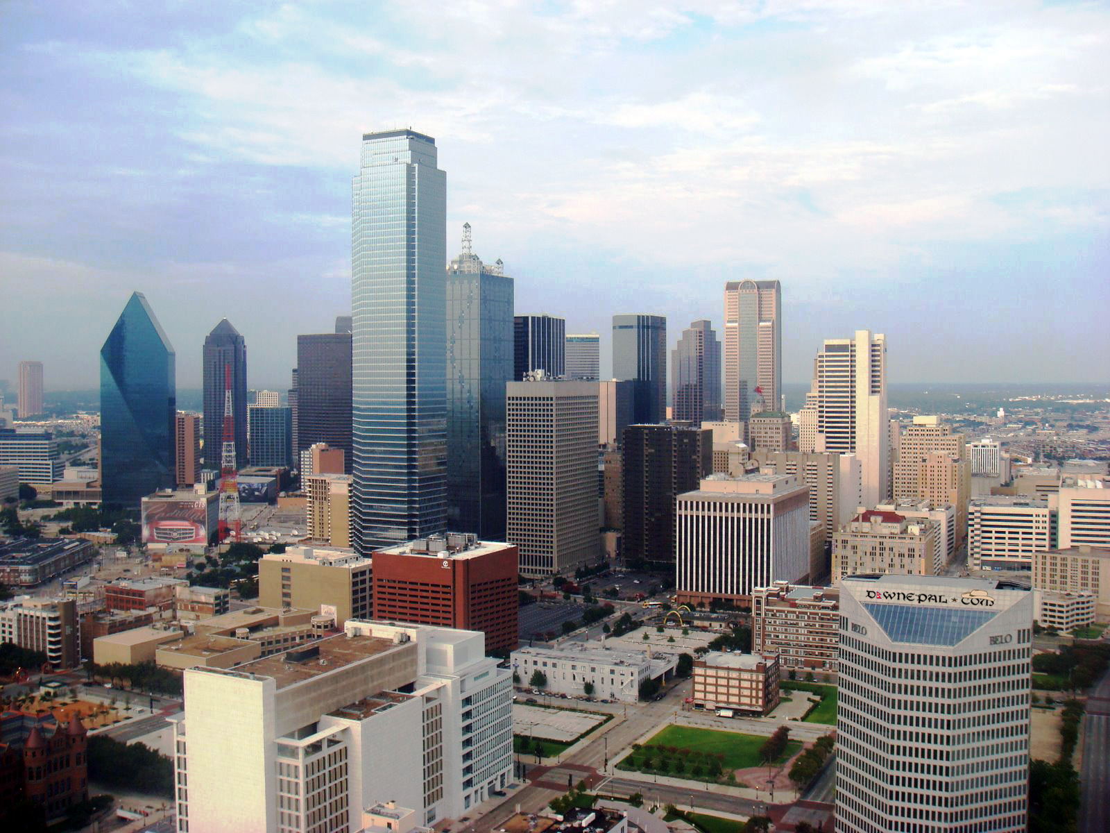 Wallpaper Dallas Skyline