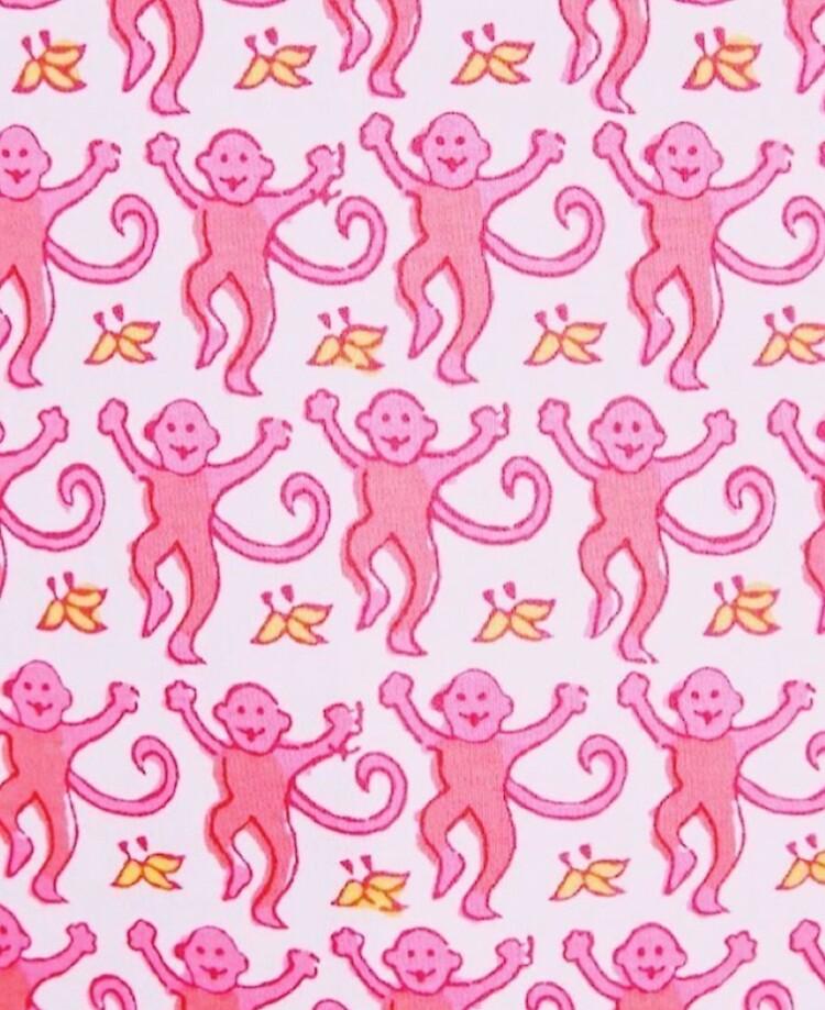Pink Preppy Monkeys iPad Case Skin for Sale by preppy designzz