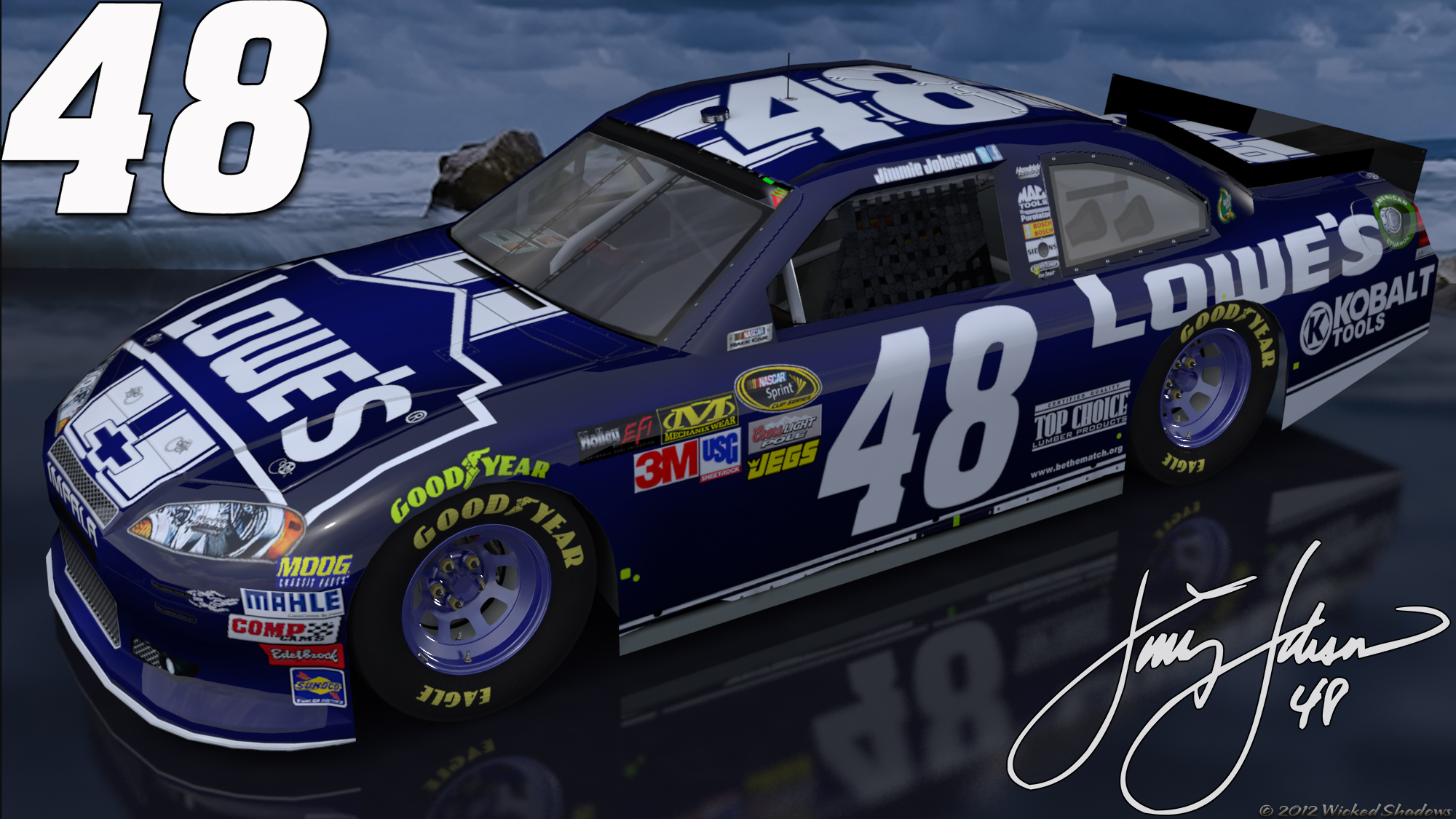 Spot Jimmie Johnson Blue Lowes Outdoor Html