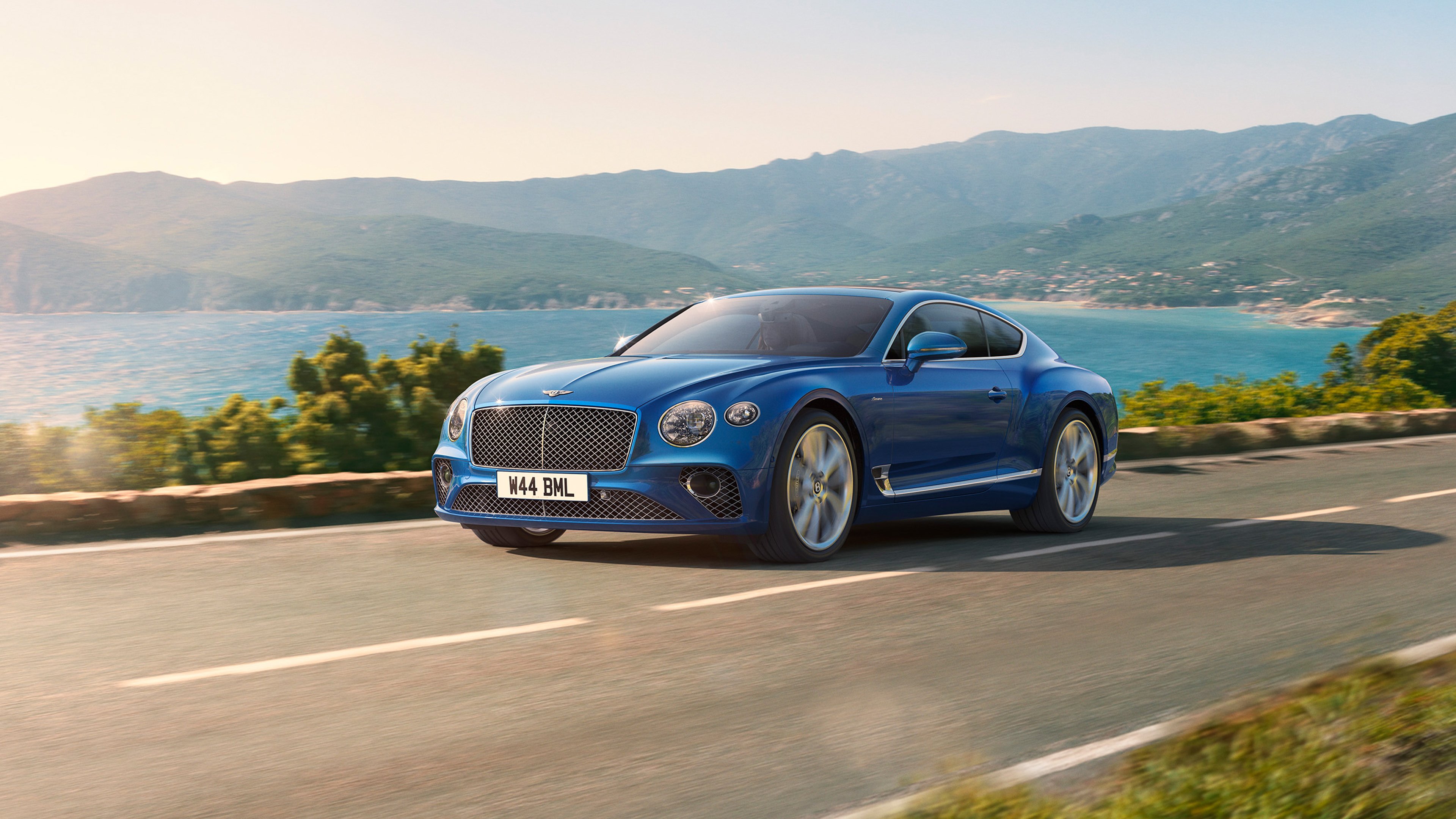 Bentley Continental Gt Azure 4k Wallpaper