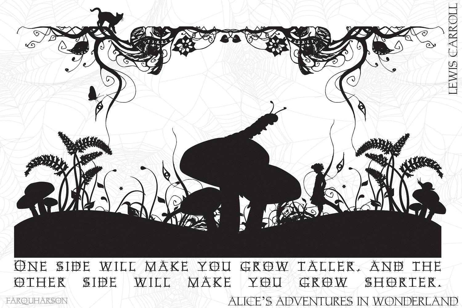 Alice In Wonderland Quote Wallpaper