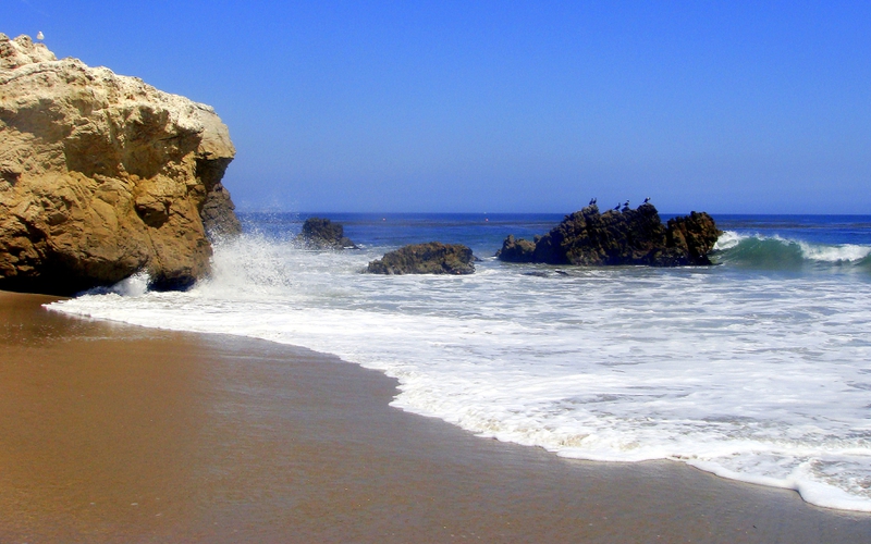 beaches beautiful California Coast Nature Beaches HD Wallpaper