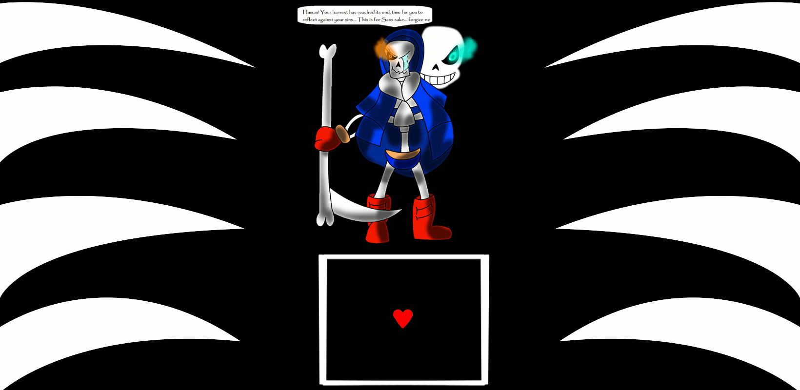 Undertale Papyrus Genocide Final Battle By Selthequeenseaia On