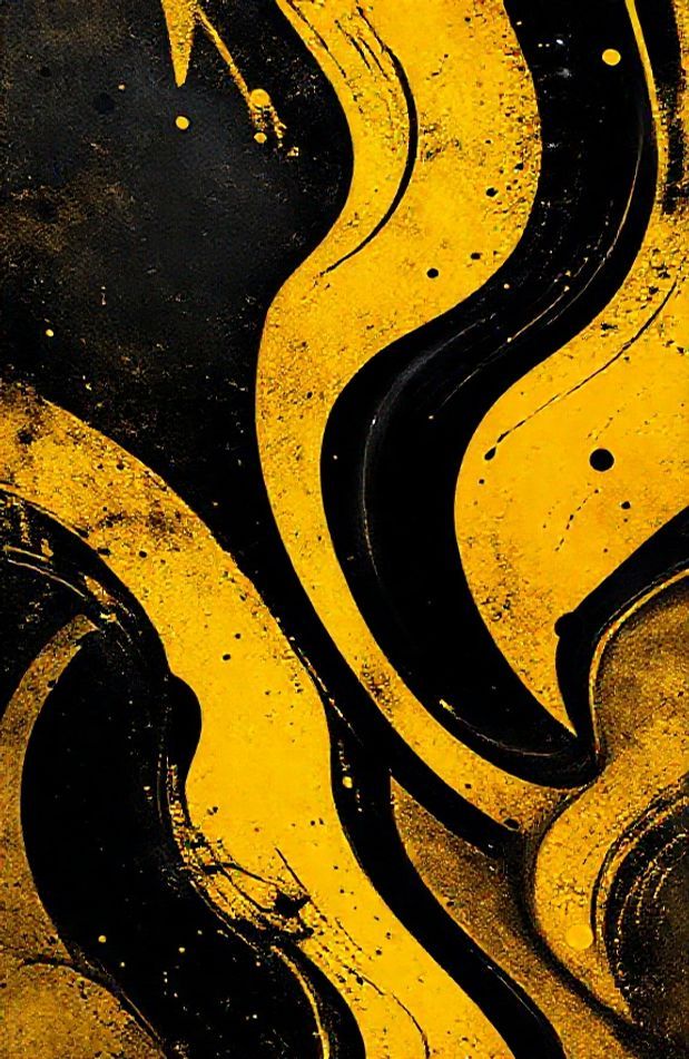 Black And Yellow Hd Wallpaper