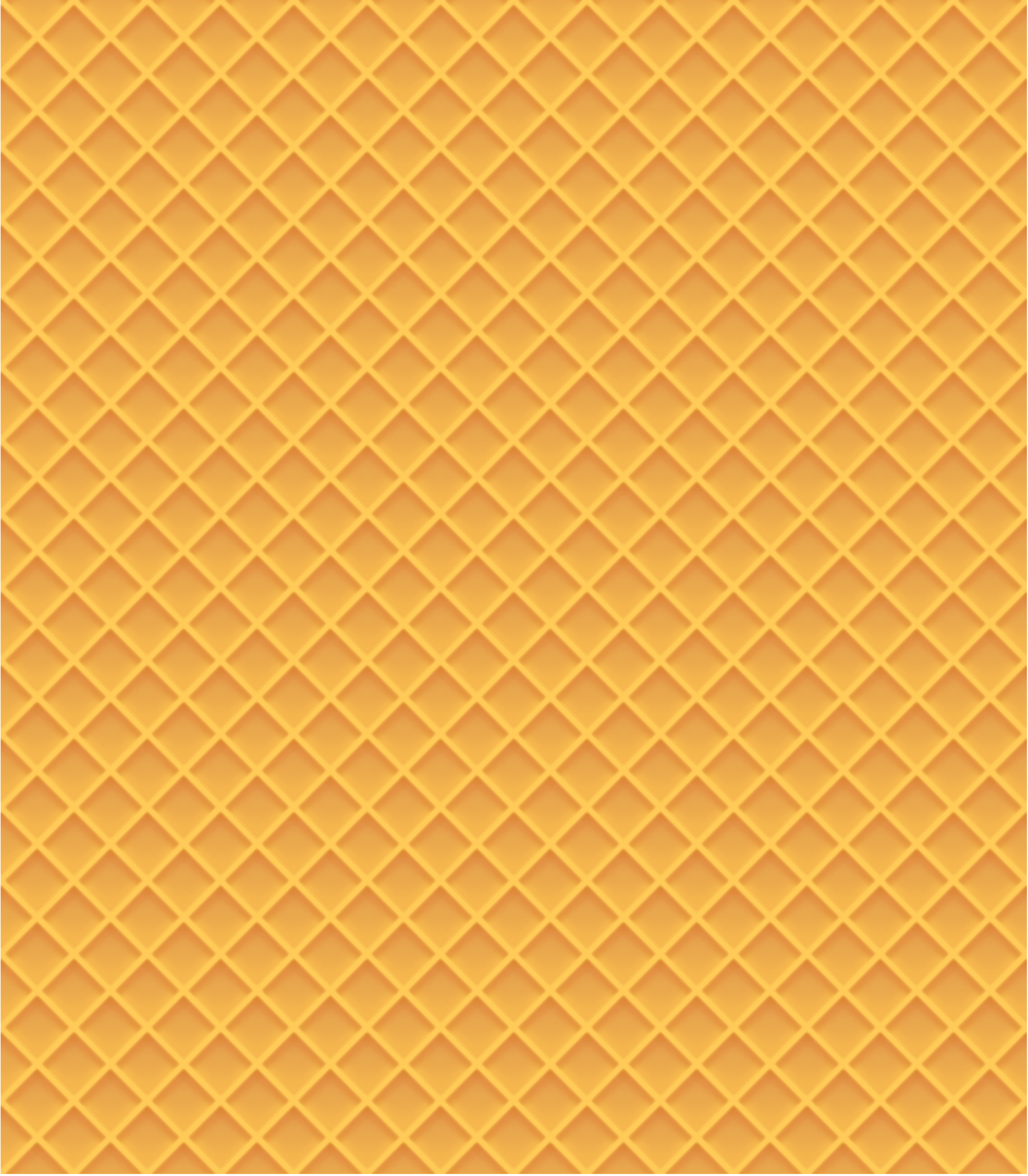 Waffle Seamless Pattern Vector Illustration