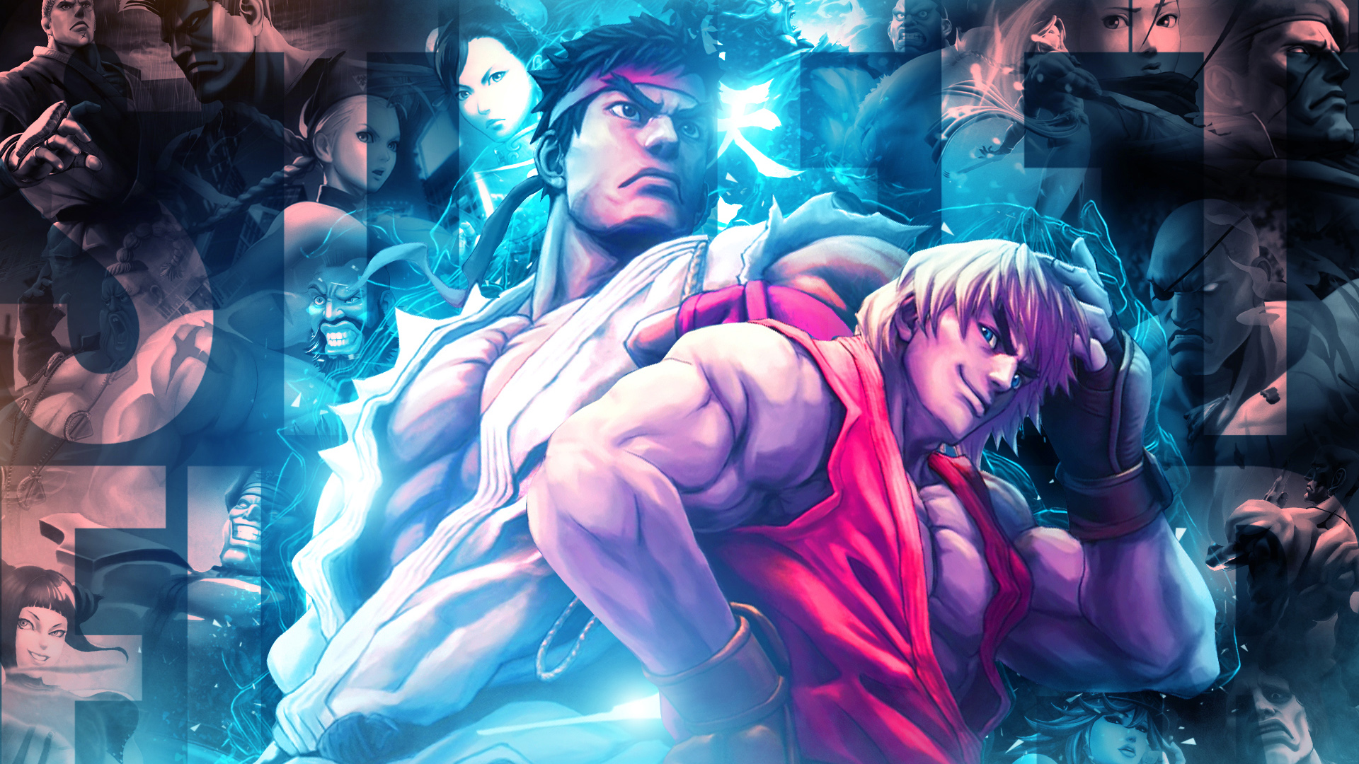 Street Fighter Team Wallpaper HD