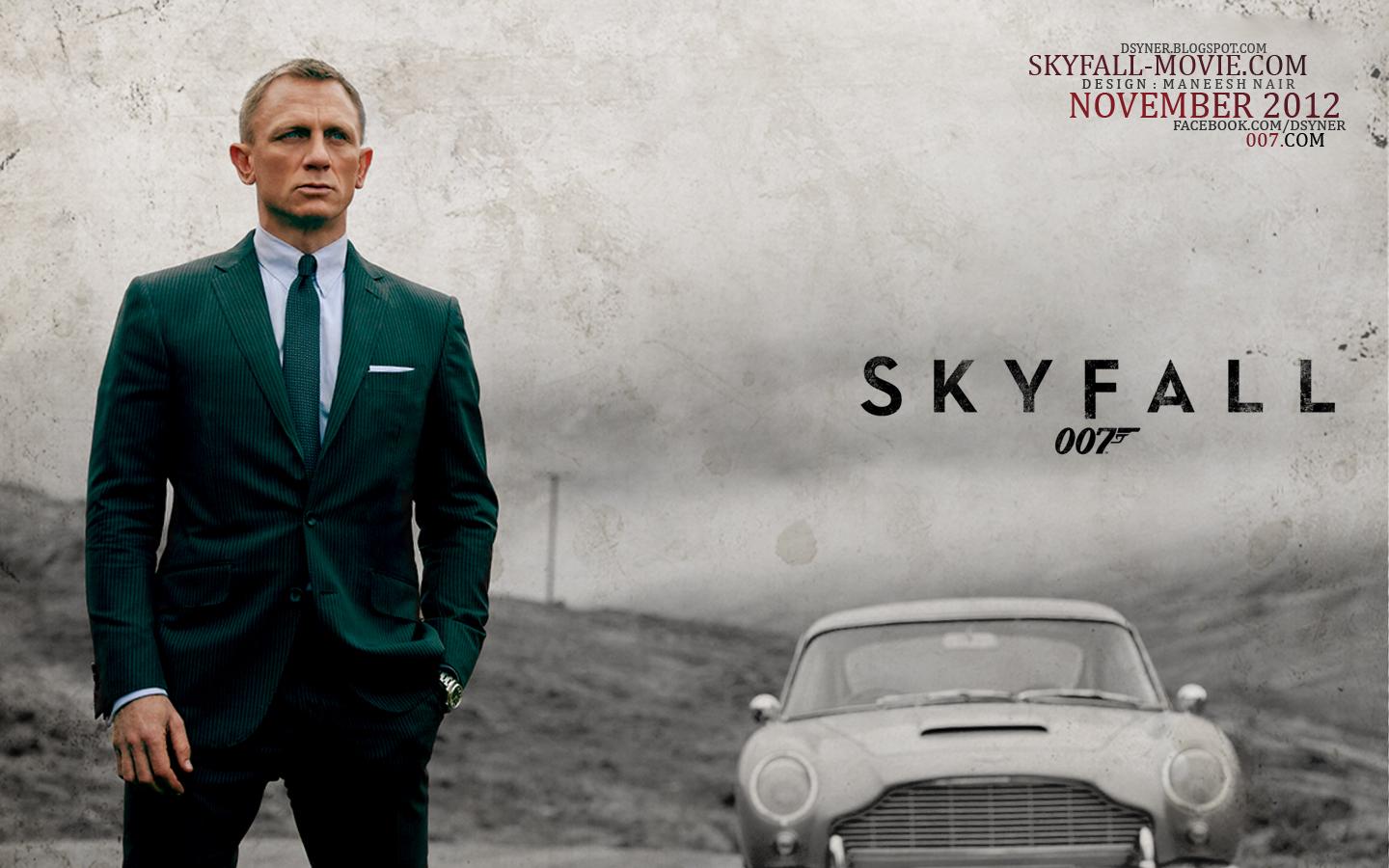 James Bond Skyfall Wallpaper Desktop Background HD