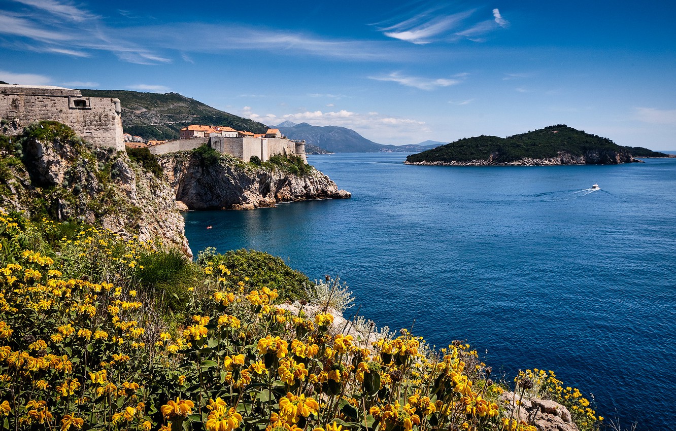 Wallpaper Sea Croatia Dubrovnik Image For Desktop Section
