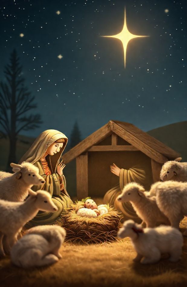 Christmas Nativity Wallpaper
