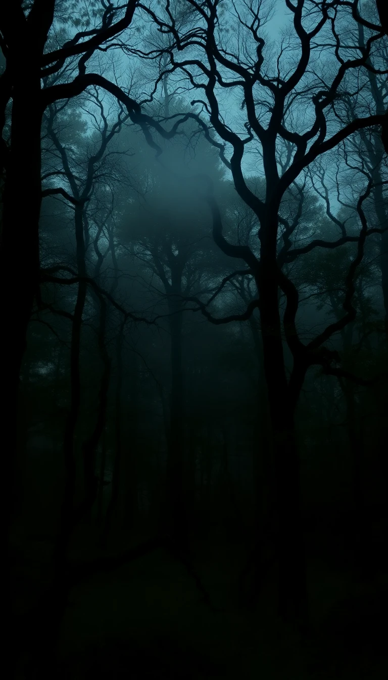 Dark Woods Wallpaper