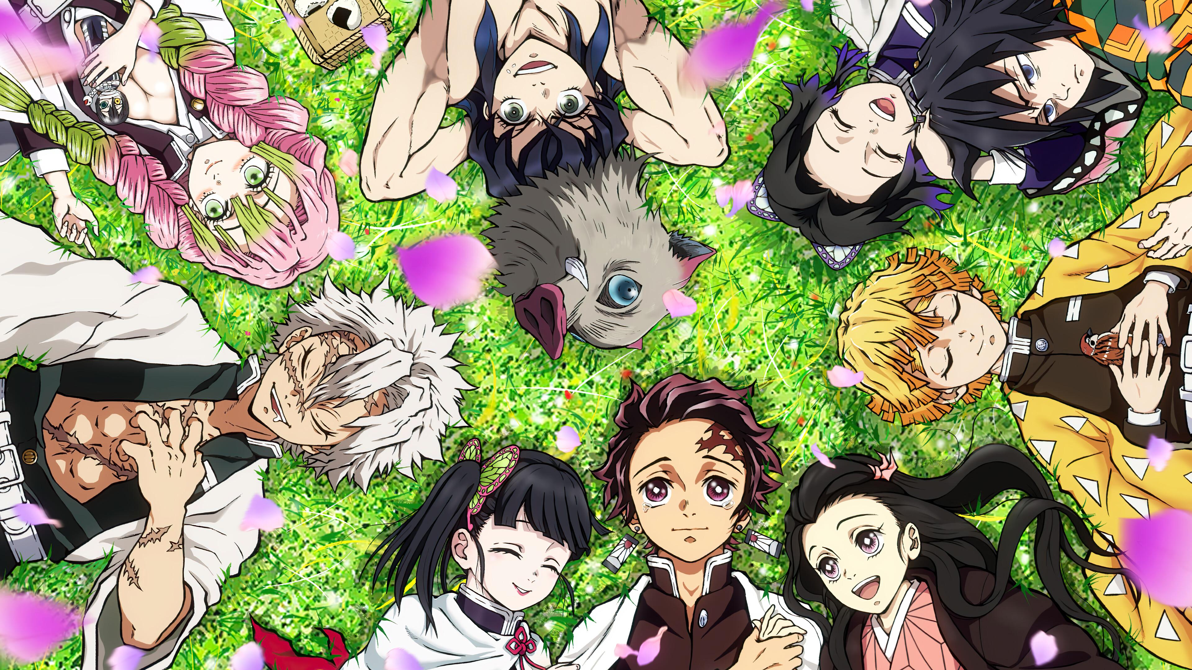 40 Demon Slayer All Characters Wallpapers WallpaperSafari 40 Demon Slayer All Characters Wallpapers WallpaperSafari