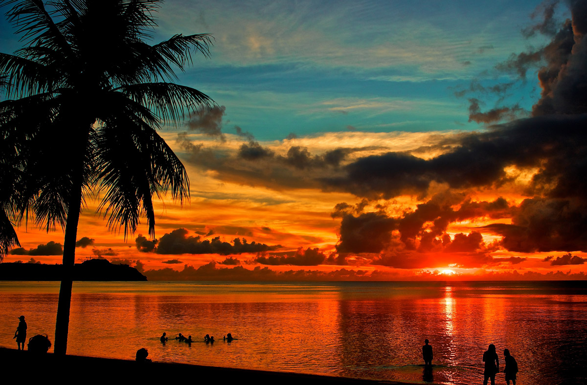 Guam Sunset Takuya Asada Cc By