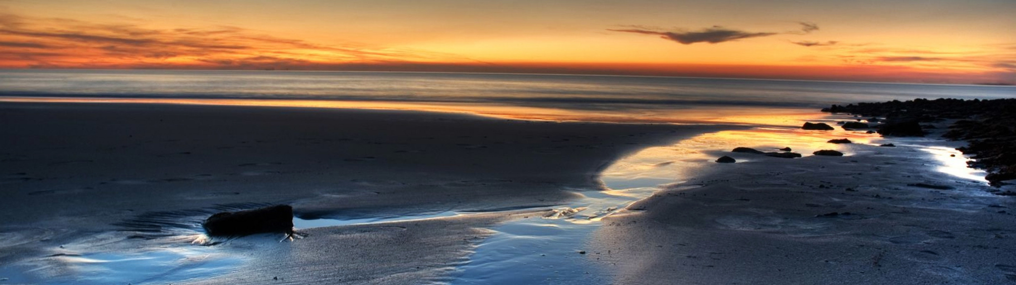 Beach Background Magnificent Sunrise Wallpaper