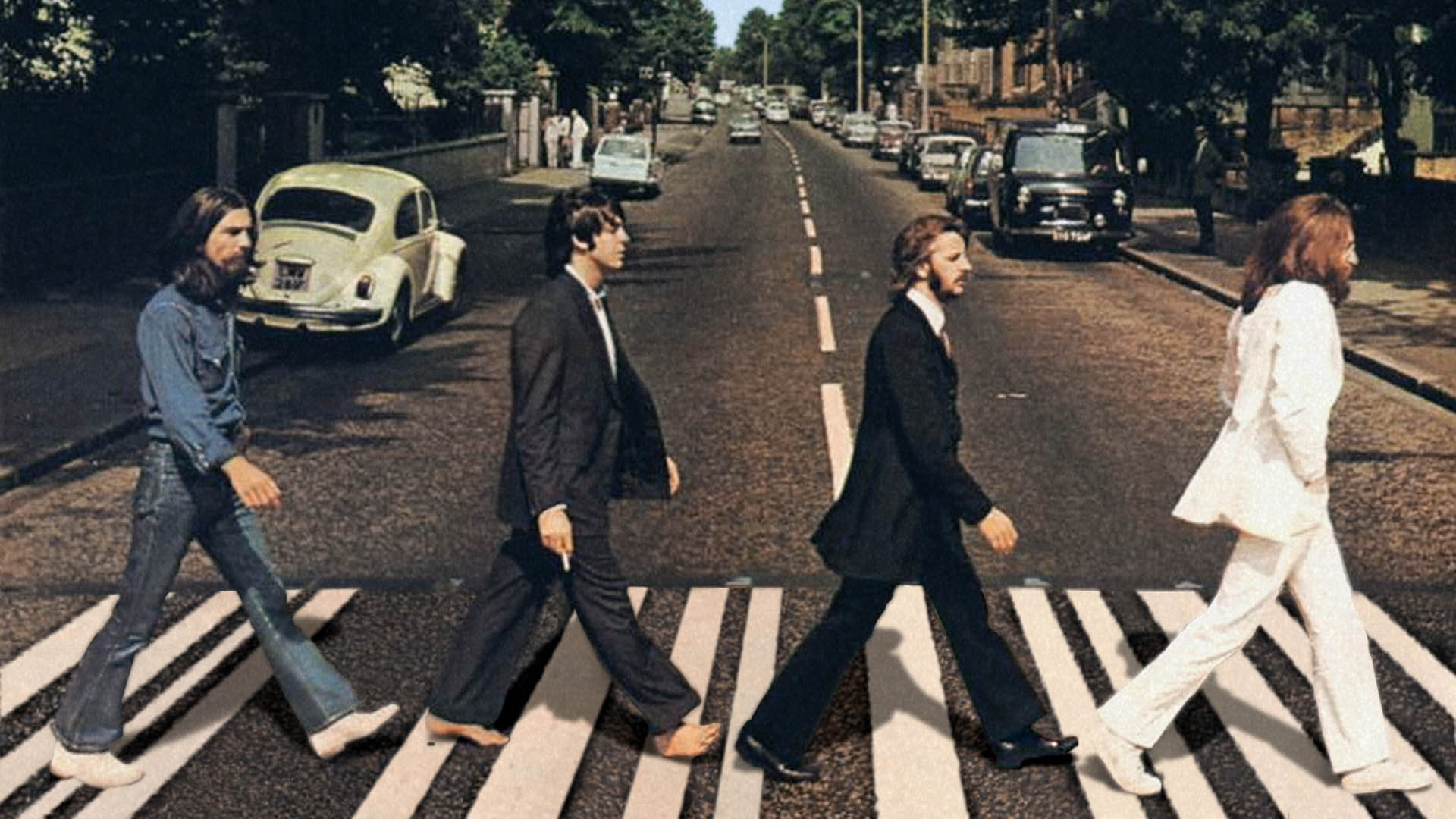The Beatles Abbey Road Wallpaper