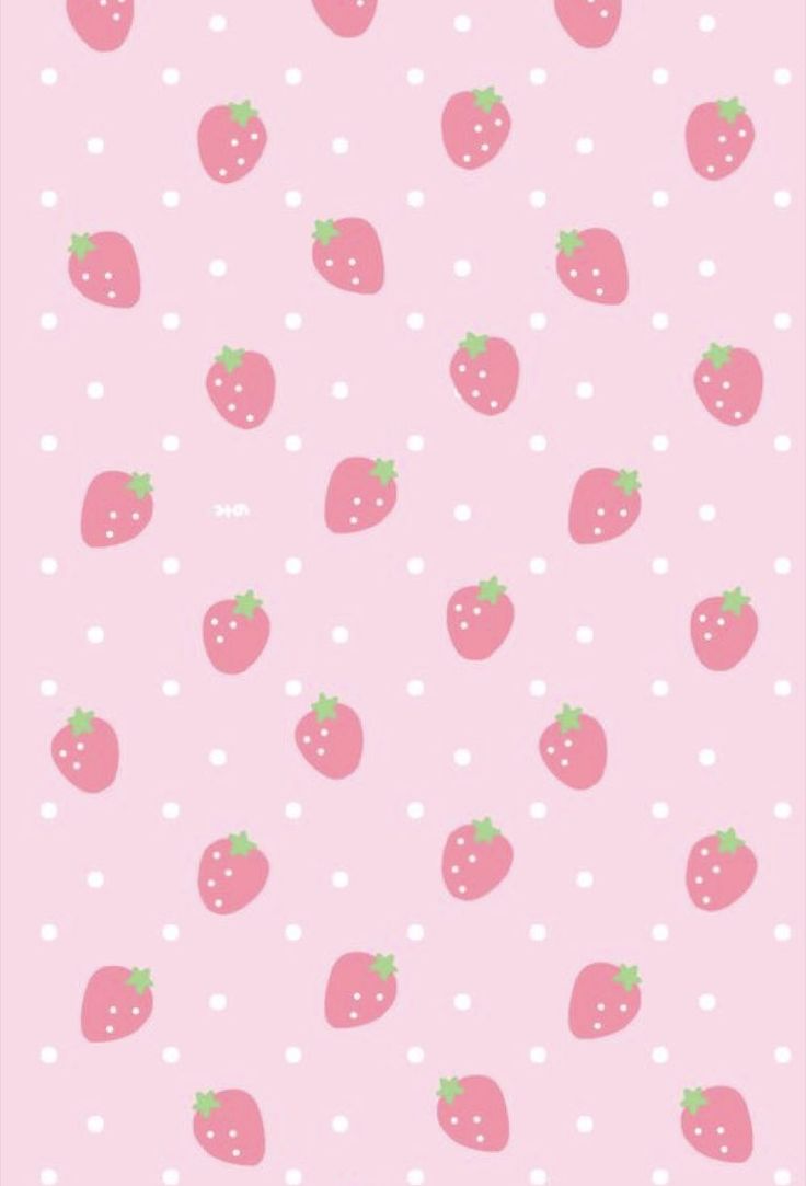 [22+] Pastel Strawberry Wallpapers | WallpaperSafari.com