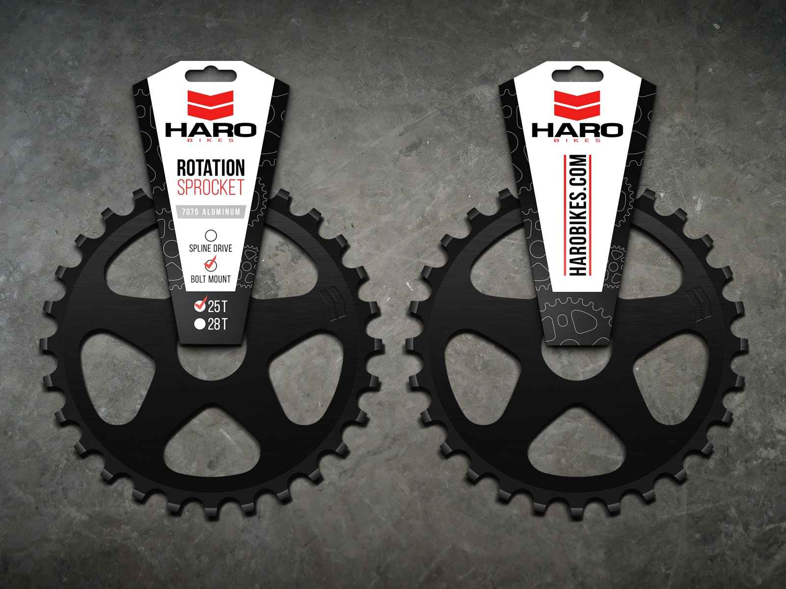 Haro Bikes Sprocket Packaging By Randy Assell On Dribbble