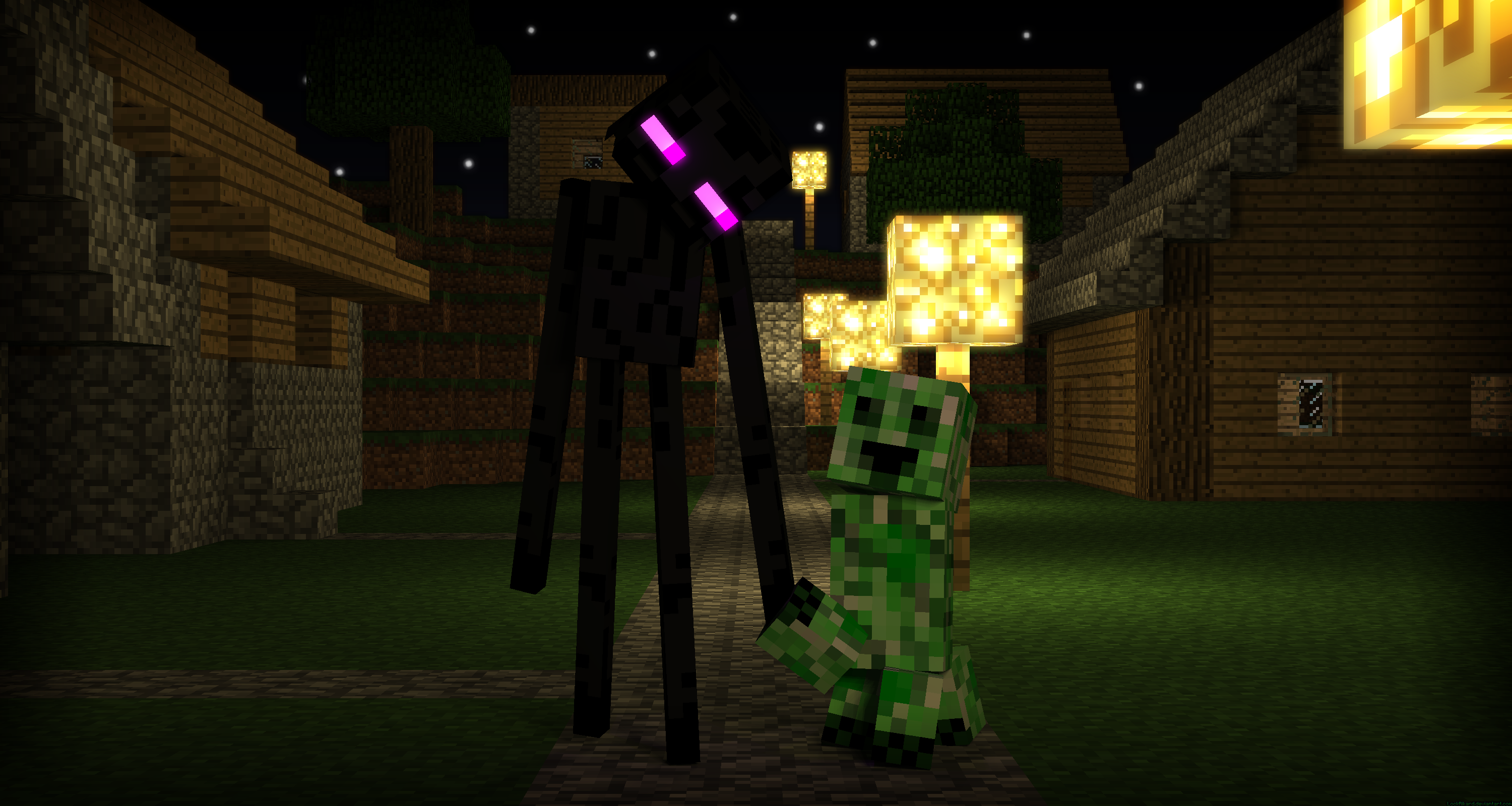 Minecraft Wallpaper Enderman HD Image Pictures Becuo