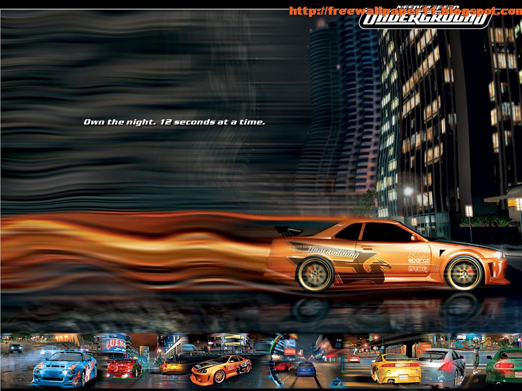 Quality For Need Speed Orange Car Underground Wallpaper