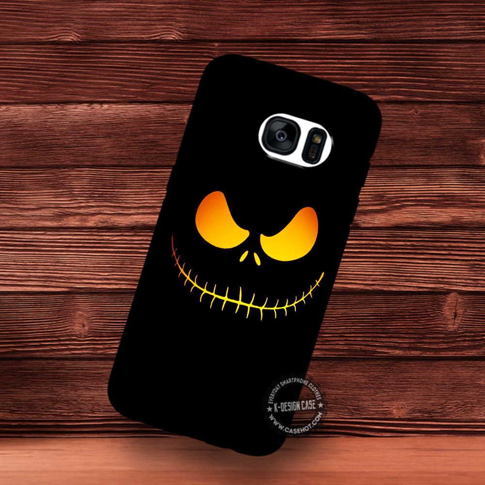 Background Black Halloween Orange Wallpaper Samsung Galaxy S7 S6