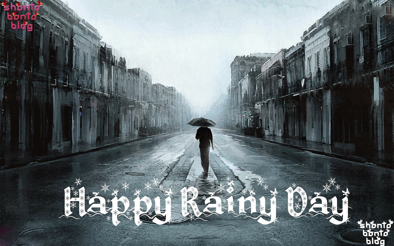 Happy Rainy Day Wallpaper Pic Image
